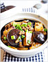 Braised Bean Curd (Firm Tofu) with Mushrooms Recipe