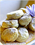 Souffle Egg White Balls with Red Bean Paste Recipe (高力豆沙)