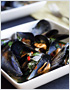 Steamed Mussels with Lemongrass, Thai Basil, Chilies, and Coconut Juice