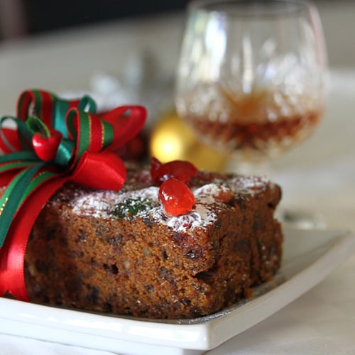 Moist Christmas Fruit Cake