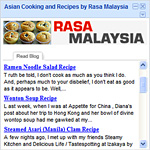 Add Rasa Malaysia Google Gadget to your iGoogle