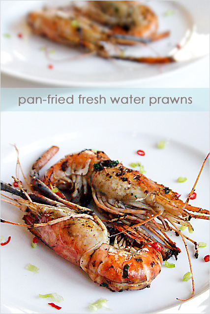 Pan-fried Prawns (干烧虾)