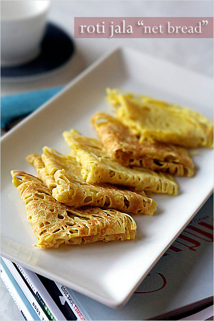 Roti Jala and Malaysian Curry Chicken