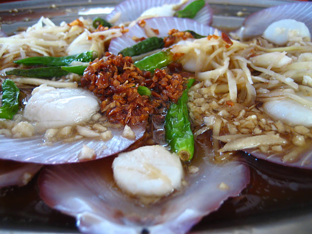 Steamed Scallops, Bukit Tambun