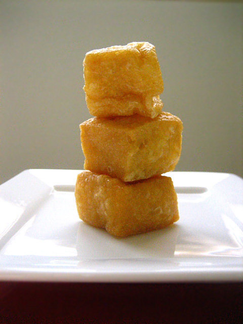 Fried Tofu Puffs / Tau Pok