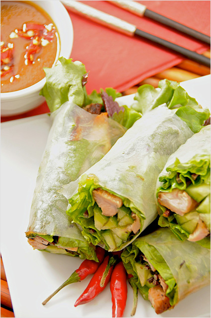 Pictures Of Spring Rolls. fresh spring rolls/Goi